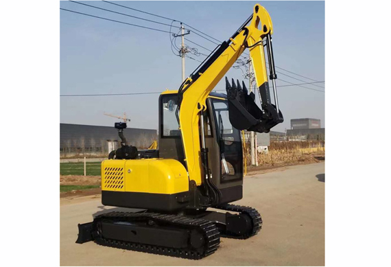 mini rubber/steel track crawler excavator 4 ton for sale