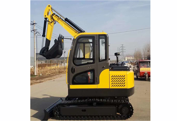 mini rubber/steel track crawler excavator 4 ton for sale