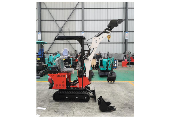 China Supplier cheap price mini hydraulic excavator nm-e08 with roof