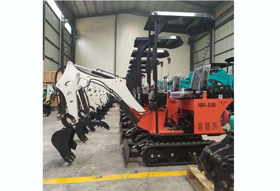 Free Shipping 800KG Hydraulic Mini Crawler Excavator With Canopy On Selling