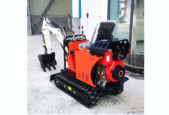 Micro Digging machine 800kg Mini Crawler Excavator Equipped With 38cm Bucket On Sale