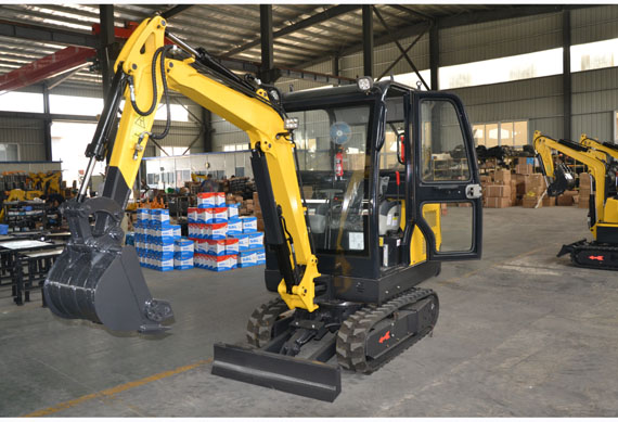 rubber or steel track excavator mini digger trench digger machine for sale