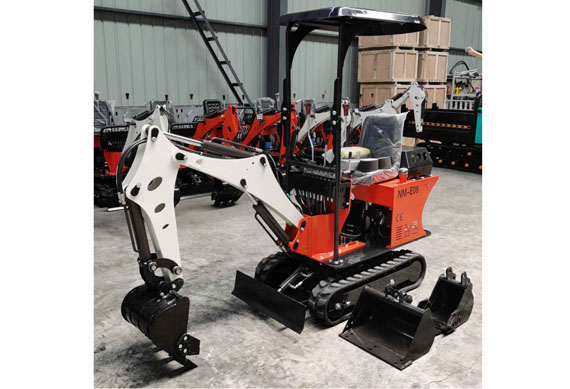 Free shipping 600kg mini excavator the smallest crawler excavator 0.6 ton