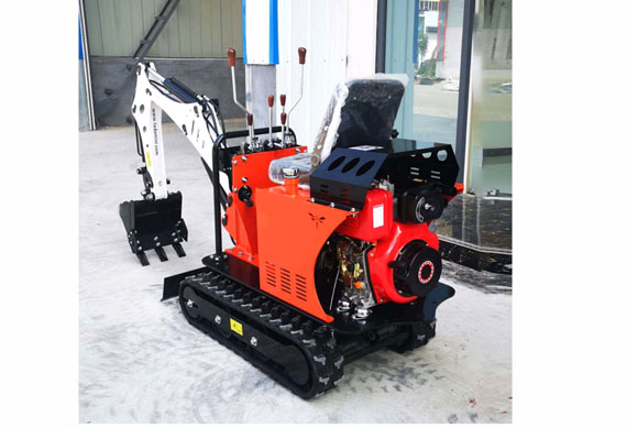 Free shipping 600kg mini excavator the smallest crawler excavator 0.6 ton