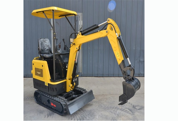 1.5ton small mini excavator attachments bucket with noise reduction vertical 3-cycle liquid cooled diesel engine 3TNV7