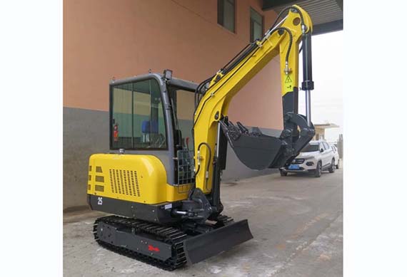 mini excavator 2.5 boom with cabin for sale with ce/iso