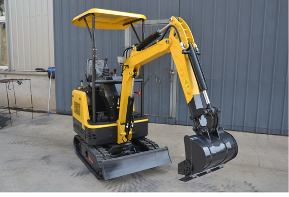 CE approved customizable bucket garden mini excavator 800kg for garden landscaping