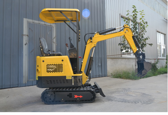 CE approved customizable bucket garden mini excavator 800kg for garden landscaping