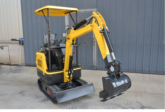 CE approved customizable bucket garden mini excavator 800kg for garden landscaping