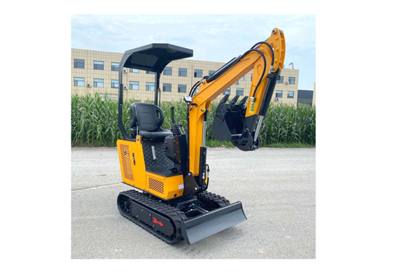 1 ton cheap price crawler mini excavator with roof for sale