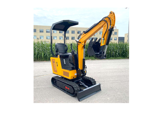 1 ton cheap price crawler mini excavator with roof for sale