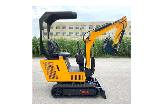 1 ton cheap price crawler mini excavator with roof for sale