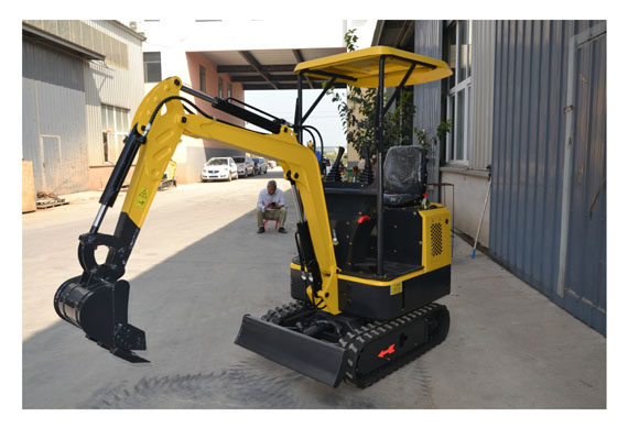 mini pelle amphibious digger excavator