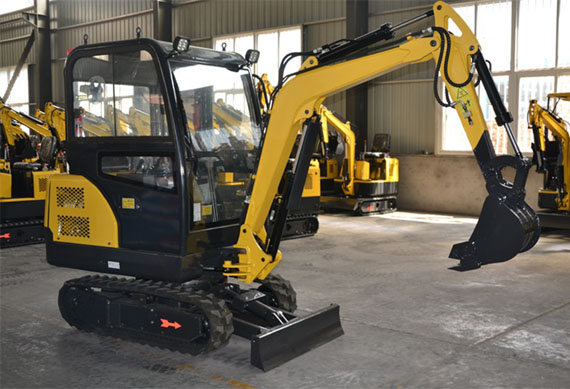 2.2 ton mini excavator no tail mini excavator selling with the cheaper price