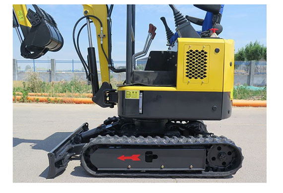 mini excavator parts amphibious digger