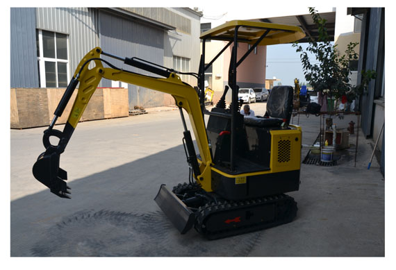 mini excavator parts amphibious digger