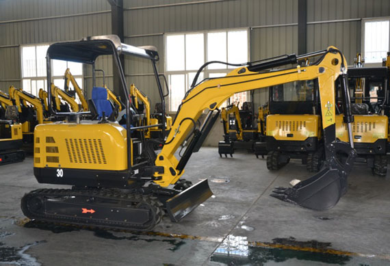 price of 3.0 ton mini excavator hydraulic crawler mini digger