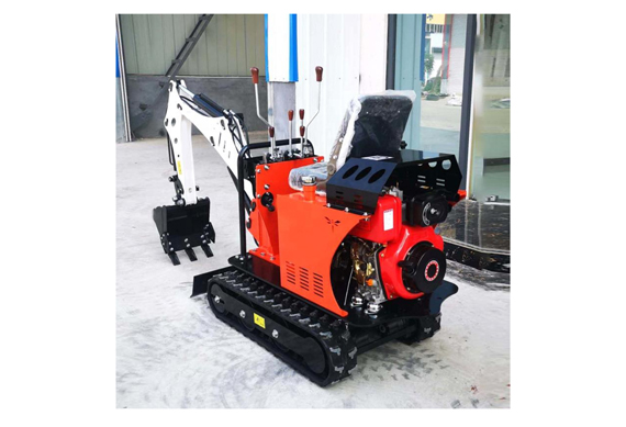 8.6 KW Power Diesel Engine Mini Excavator 0.8 T with Rubber Track