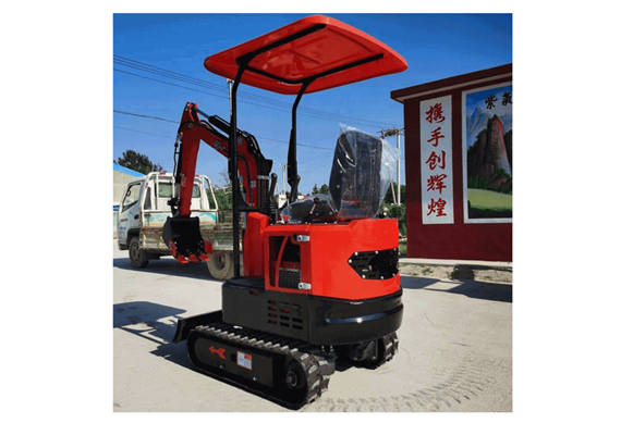 Chinese 1 ton mini excavator small digger crawler excavator for sale