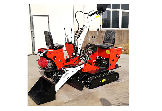 China mini Excavator 0.8T Small Digger Excavator With Rubber Track