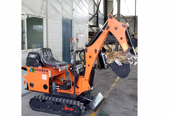 price of NM-E09 mini excavator mini digger with the swing arm for small area use