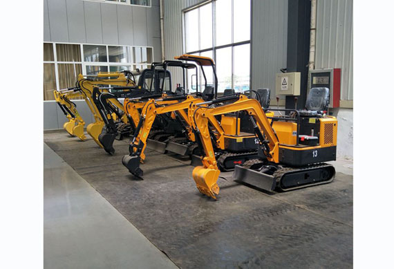 mini excavator 1.2 ton 1200kg diesel operation with CE