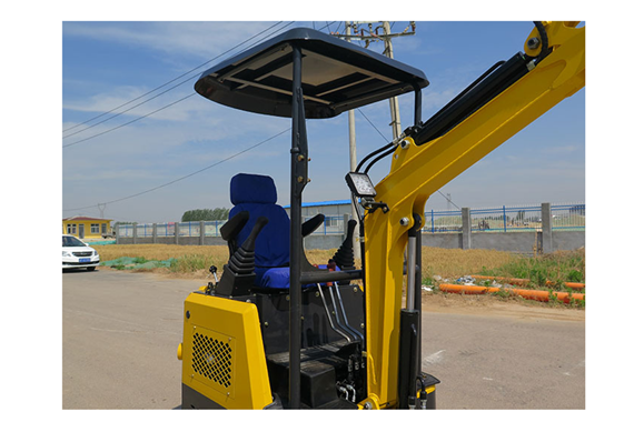 The Nuoman mini excavator is made to deliver high performance for years to come