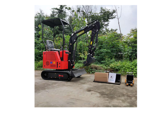 Chinese cheap price mini crawler excavator with excavator spare parts for sale