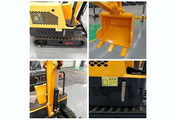 NM-E10 small mini excavator 1 ton machine free shipping for sale