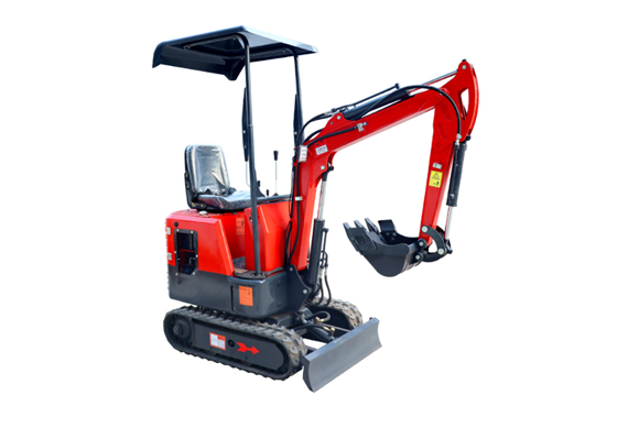 Free shipping Chinese mini excavator 1 ton excavator machines mini excavator three bucket