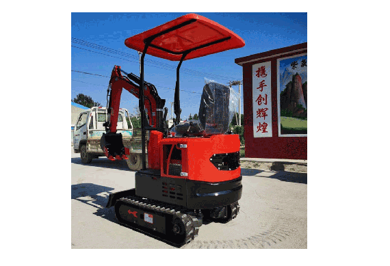 Free shipping Chinese mini excavator 1 ton excavator machines mini excavator three bucket