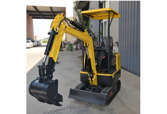 water cooling double cylinder engine narrow bucket mini excavator 1 ton for sale