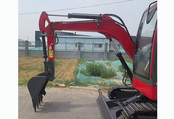 China mini wheel hammer towable mini excavator fpr sale