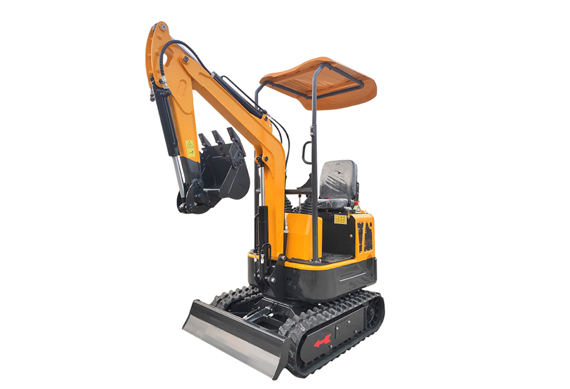 Construction machinery mini crawler excavator for sale with buckets accessories