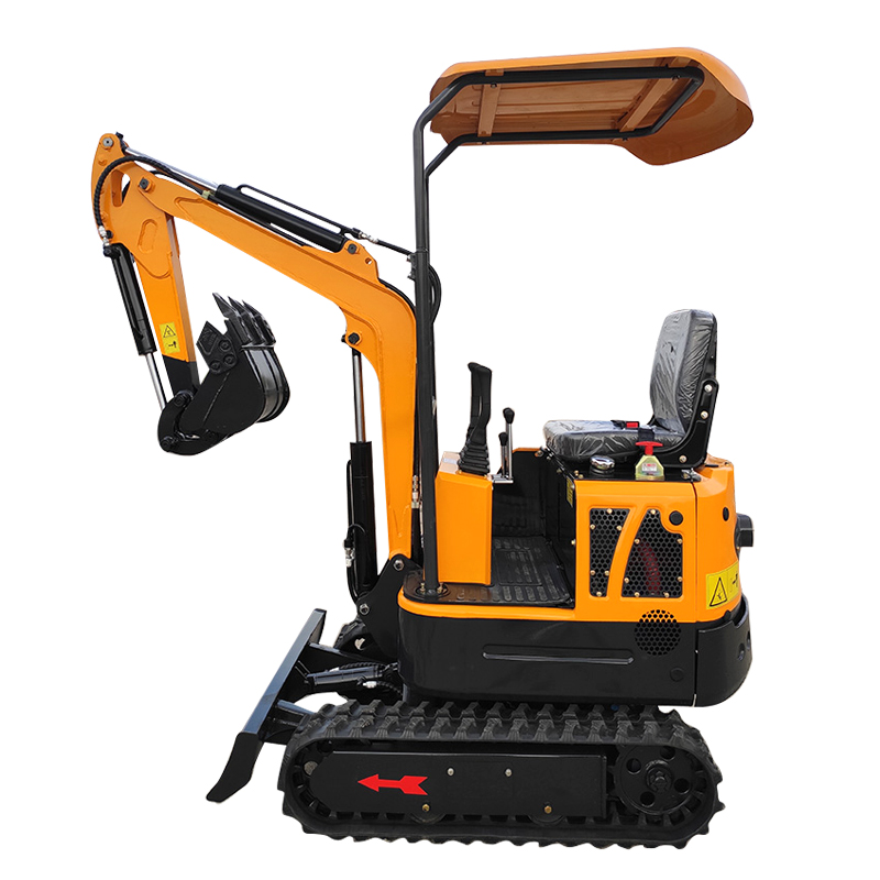 Construction machinery mini crawler excavator for sale with buckets accessories