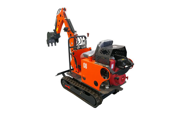 chinese shandong mini 0.8t heavy wheel hydraulic pump excavator price