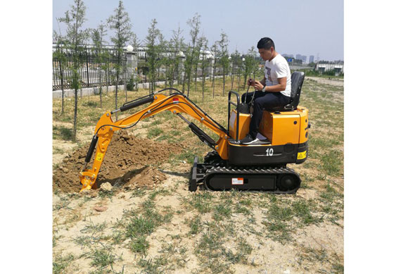 Excavator long reach boom & arm loader joystick