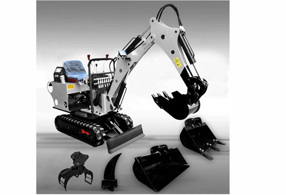 Free shipping 600kg mini excavator with 8.6 kw koop engine micro excavator for sale