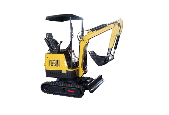 1.5 Ton Mini Hydraulic Crawler Excavator With Rake Ripper And Log grab For Sale