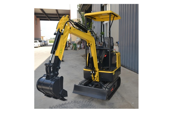 1.5 Ton Mini Hydraulic Crawler Excavator With Rake Ripper And Log grab For Sale