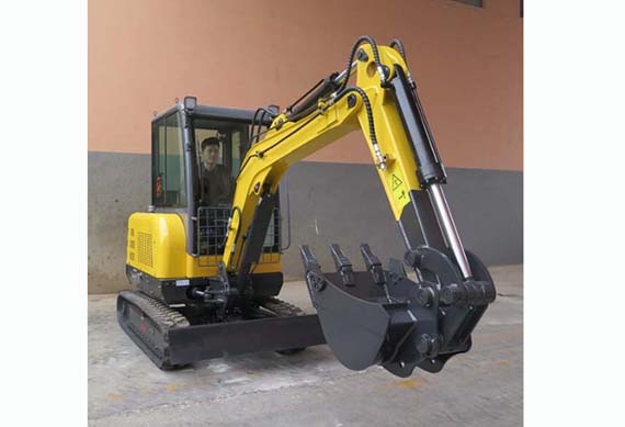 2600kg mini excavator small digger hydraulic hammer tracked mini excavator machine for sale
