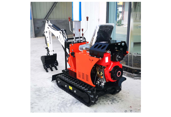 FREE SHIPPING powerful engine and hydraulic systems 0.8 ton mini excavator for garden