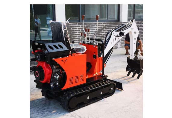 FREE SHIPPING powerful engine and hydraulic systems 0.8 ton mini excavator for garden