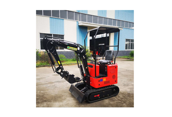 A brand new mini excavator that no one has used