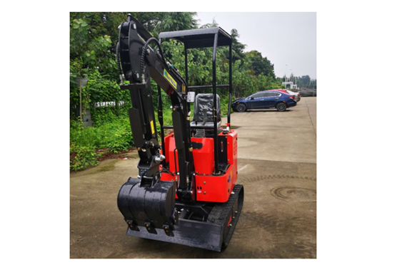 A brand new mini excavator that no one has used