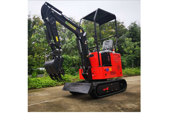 A brand new mini excavator that no one has used