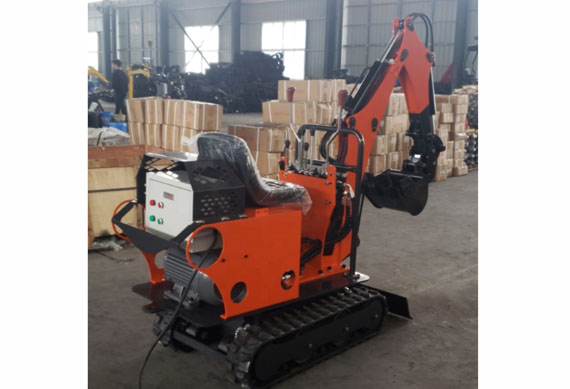 Free shipping small mini excavator electric mini digger with CE for sale