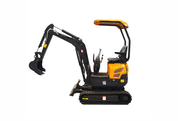 1600 kg digger machine 1.6t 1.7t 1.8t mini excavator with ce