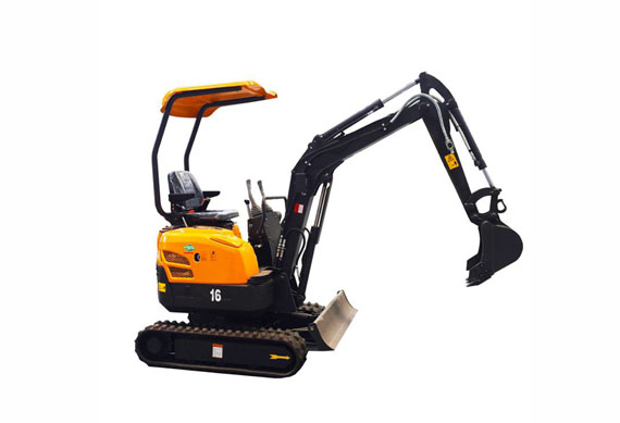 1600 kg digger machine 1.6t 1.7t 1.8t mini excavator with ce