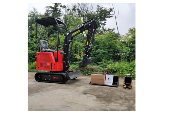 CE small digger 1 ton mini excavator with low price